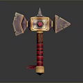 Hammer Horn Hammer Tools Hardware Tools Machining 3d model