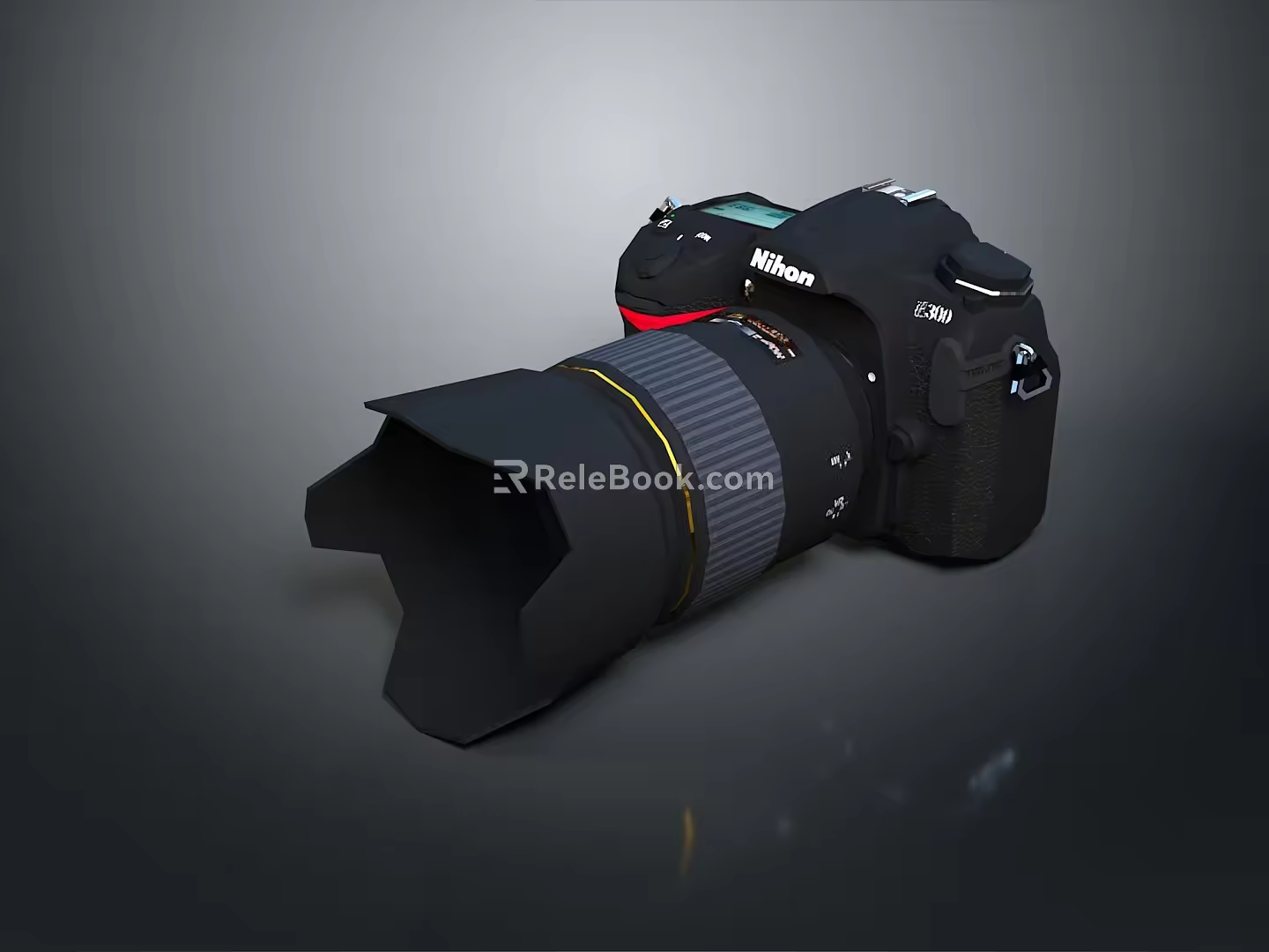 DSLR Camera Card Machine Digital Camera Digital Camera Photographic Equipment 3d model