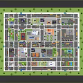Scenic View of Planned Community With Green Spaces And Architectural Layout