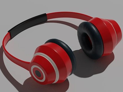 Headphones 3d model