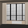 Curtains 3d model