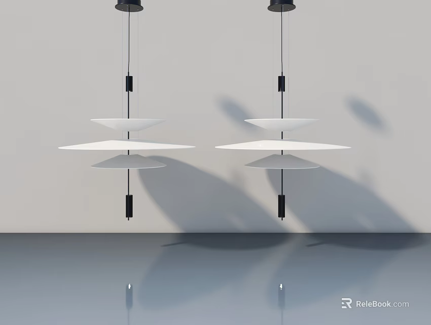 Modern Hinged Door with Glass Panel and Wooden Frame for Home Interior Design 3d model 