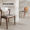 Modern Dining Chair Single Chair Leisure Chair 3d model