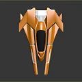 Modern Spaceship Spacecraft 3d model