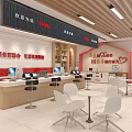 Quality Service Hall With Service Counters Waiting Area And Public Service Facilities