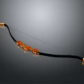 Crossbow Mechanical Crossbow Shift Bow and Arrow Shoot Far Equipment Weapons High-tech Crossbow 3d model