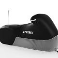 LYTRIX Motorcycle Cover Black And Gray Protective Design For Outdoor Use