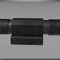 Industrial Metal Connector With Cylindrical Ends Square Body And Mounting Holes