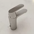 Modern Single Handle Bathroom Faucet With Chrome Finish And Sleek Contemporary Design