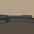 Arc Multiplayer Sofa 3d model