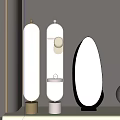 Modern mirror Internet-famous full-length mirror full-length mirror floor mirror 3d model