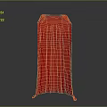 Fashionable Long Red Cloak With Flowy Fabric And Elegant Design For Clothing