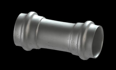 Modern Piping 3d model