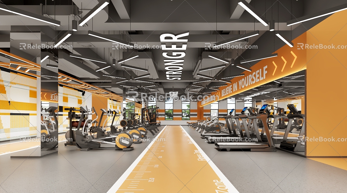 Gym 3d model