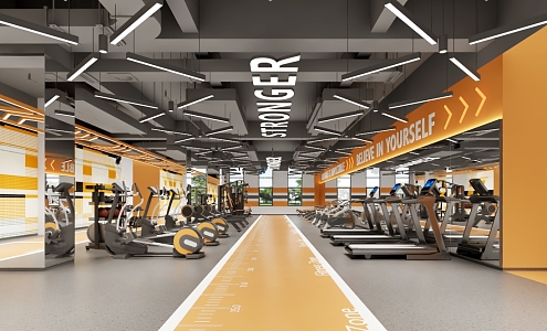 Gym 3d model