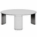 Modern living room coffee table 3d model