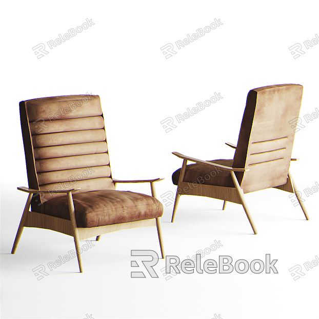 Modern single sofa single chair model