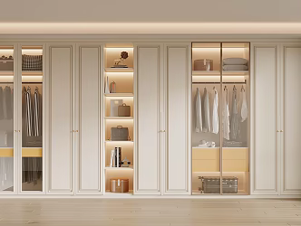 French wardrobe 3d model