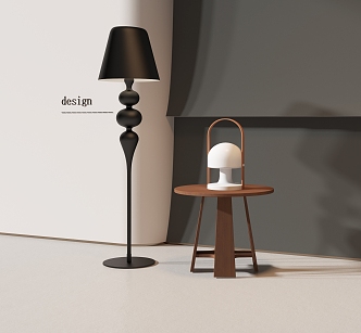 Floor lamp Table lamp 3d model