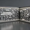 Automotive Parts Collection Featuring Mechanical And Electronic Components For New Energy Vehicles