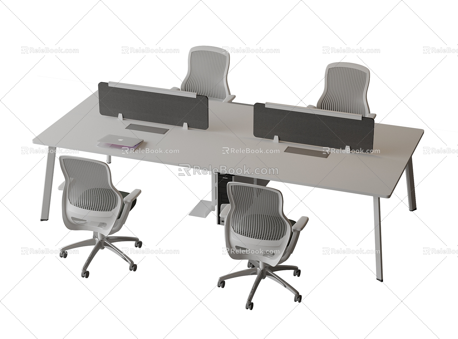 Office Table and Chair Combination Workstation Computer Table and Chair Rotatable Chair E-sports Chair model