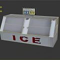 Milk Tea Shop Commercial Ice Machine With Digital Display And Ice Logo