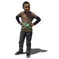 The Modern Boy 3d model