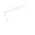 White Decorative Architectural Component With Smooth Surface And Elegant Design For Interior Use