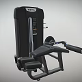 Seated Leg Press Fitness Equipment With Black Frame And Ergonomic Design