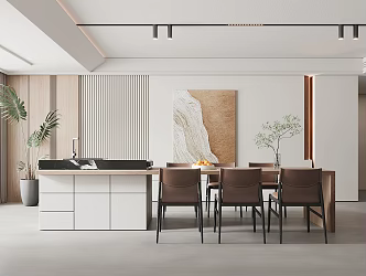 Modern Restaurant 3d model