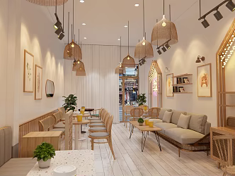 The Silent Cafe 3d model