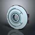 Cosmic Exploration Spacecraft Optical Lens Module With Circular Ring Design