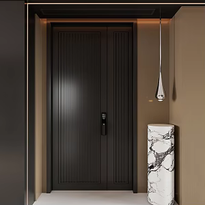 Entry door security door 3d model