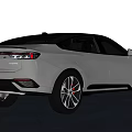 Modern Silver SUV Coupe With Sleek Front Grille And Black Alloy Wheels