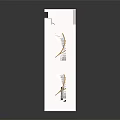 Detailed Three Story Architectural Model With Wooden Stairs And Balcony Floors
