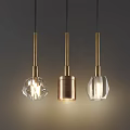Modern Chandeliers With Different Designs Metal Rods And Glass Shades For Contemporary Interior Lighting