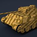 Tank Cartoon Tank Hand Painted Tank 3d model