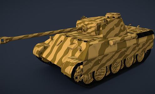 Tank Cartoon Tank Hand Painted Tank 3d model