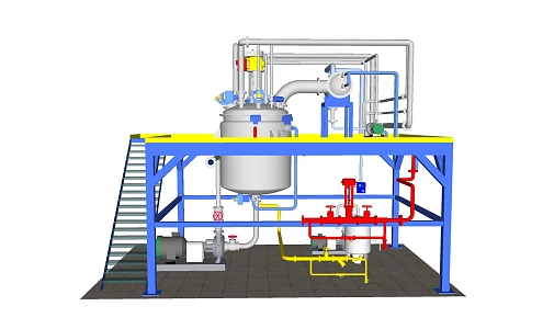 Modern Industrial Equipment Factory Equipment Facilities 3d model