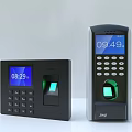 Biometric Fingerprint Time Attendance Devices With Digital Display Keypad And Scanner