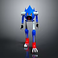 Robot Assistant Small Robot Butler Robot Butler Figure Game Figure 3d model