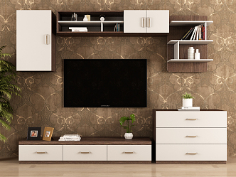 Modern TV Cabinet 3d model