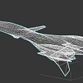 Modern Military Fighter Jet With Sleek Aerodynamic Design And Red Cockpit
