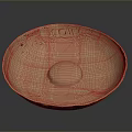 Exquisite Handcrafted Copper Bowl Featuring Intricate Sculptural Carving Design