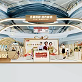 New Safeguard Series Promotion Booth In Mall With Price Display And Advertisements