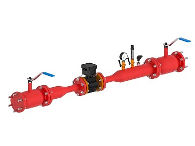 Water Pipe Valve Pressure Valve 3d model