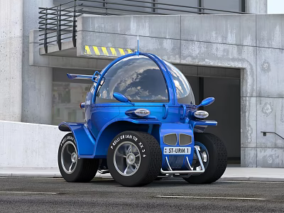 Hyundai BMW City Car 3d model
