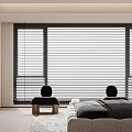Modern Bedroom Interior Design With Large Bed Decorative Painting Bedside Tables And Area Rug