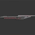 Modern Spaceship Spacecraft 3d model