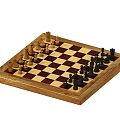 Jane European Chess Board 3d model